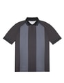 Heren Polo B&C Active PG001 Zwart-Donker Grijs